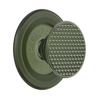 Olive Triangle Knurl — MagSafe PopGrip - US 46125