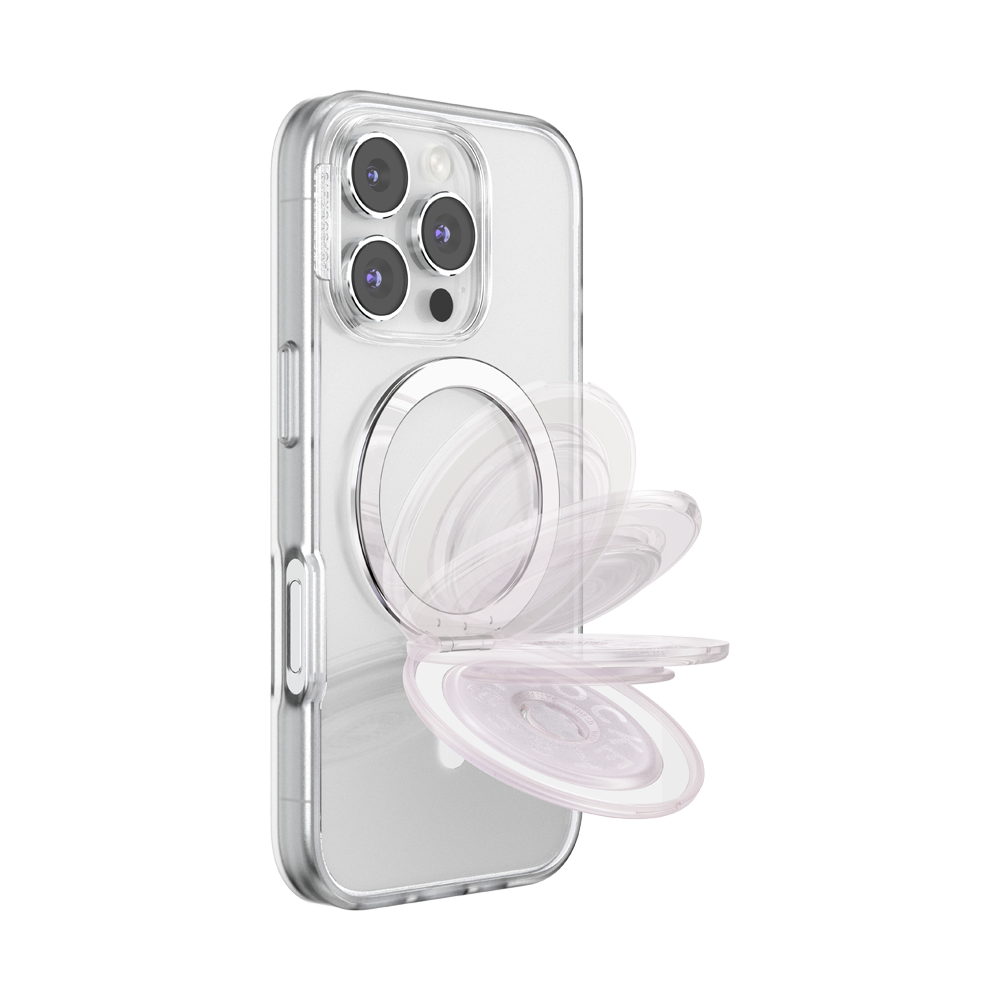 White Opalescent  —  MagSafe Kick-Out Grip & Stand - US 32045