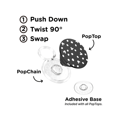 Mickey Polka Dot Black — PopTop - US 39450