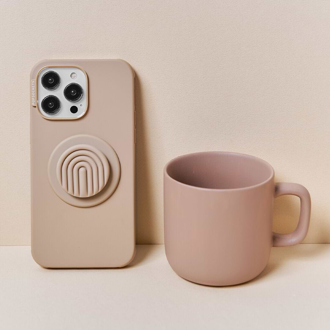 PopOut Latte Curves — MagSafe PopGrip - US 75425