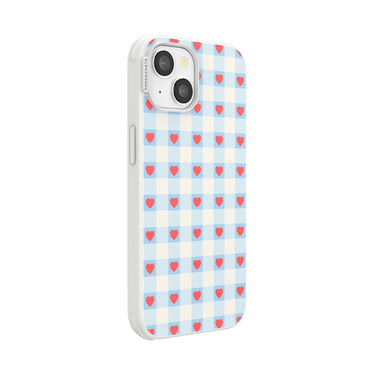 Berry Sweet Gingham — iPhone 14 MagSafe Case - US 90943