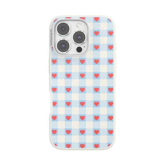 Berry Sweet Gingham — iPhone 16 Pro MagSafe Case - US 67162