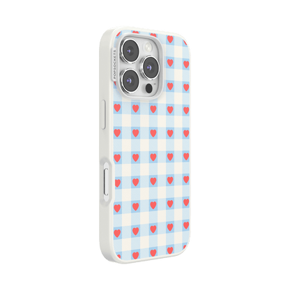 Berry Sweet Gingham — iPhone 16 Pro MagSafe Case - US 67162