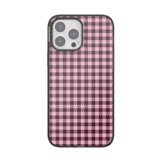 Black Cherry Gingham — iPhone 13 Pro Max MagSafe Case - US 06525