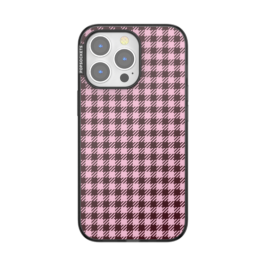 Black Cherry Gingham — iPhone 13 Pro MagSafe Case - US 00376