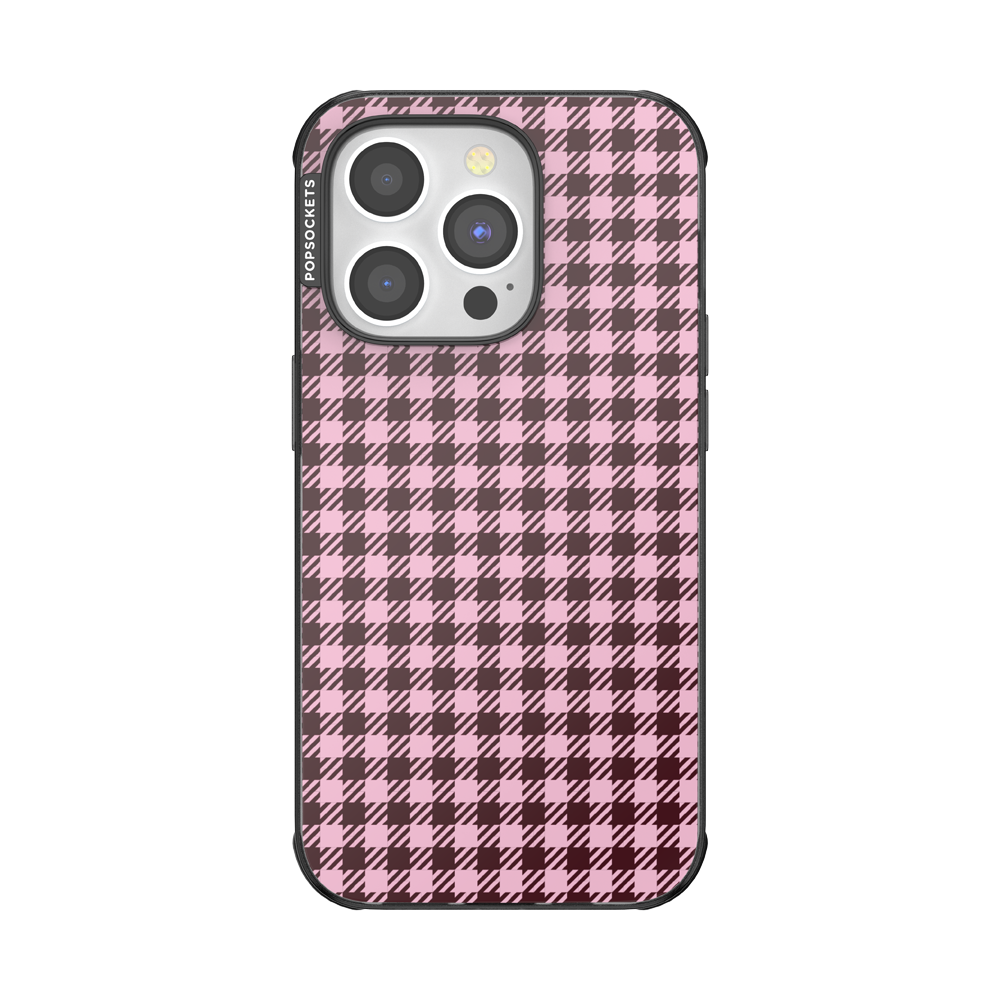 Black Cherry Gingham — iPhone 14 Pro MagSafe Case - US 46397