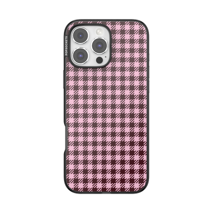 Black Cherry Gingham — iPhone 16 Pro Max MagSafe Case - US 23055
