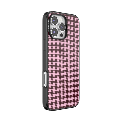 Black Cherry Gingham — iPhone 16 Pro Max MagSafe Case - US 23055
