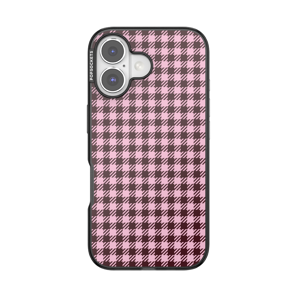Black Cherry Gingham — iPhone 16 MagSafe Case - US 69446