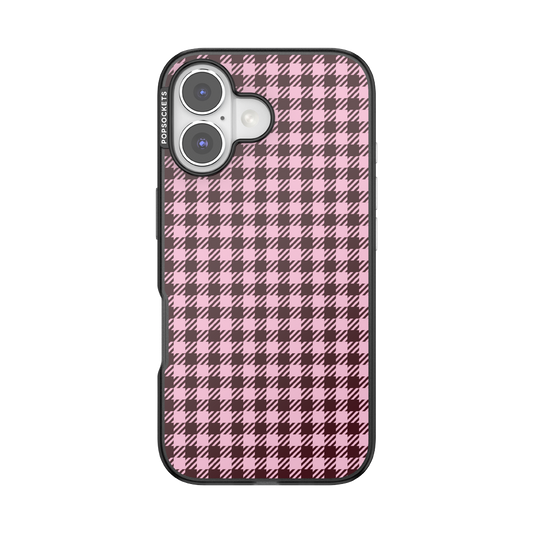 Black Cherry Gingham — iPhone 16 MagSafe Case - US 69446