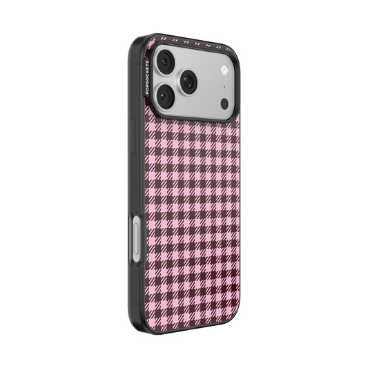 Black Cherry Gingham — iPhone 17 Pro Max MagSafe Case - US 52441