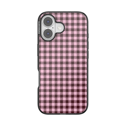 Black Cherry Gingham — iPhone 17 MagSafe Case - US 87060