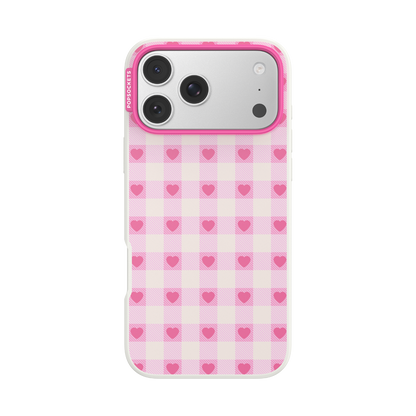 Blush Gingham — iPhone 17 Pro Max MagSafe Case - US 78264
