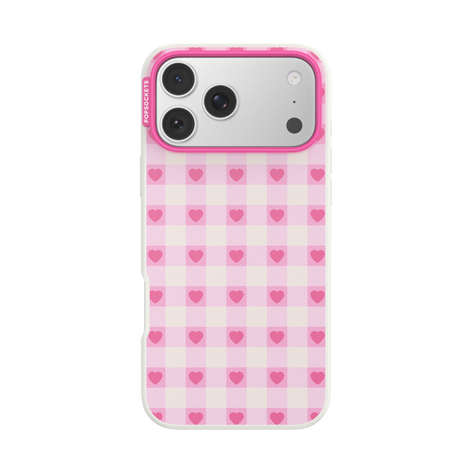 Blush Gingham — iPhone 17 Pro Max MagSafe Case - US 78264