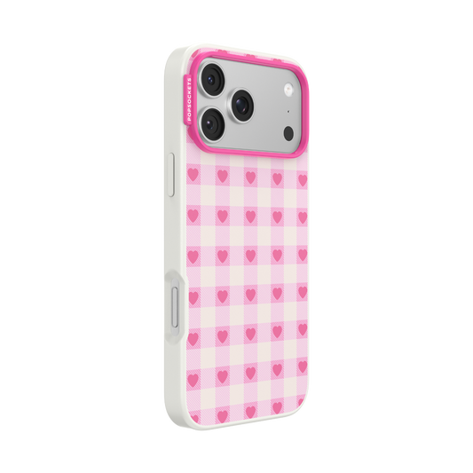 Blush Gingham — iPhone 17 Pro Max MagSafe Case - US 37643
