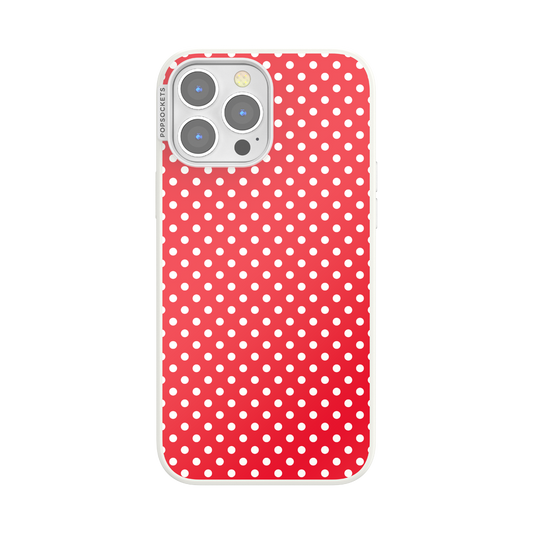 Cherry Red Polka Dot — iPhone 13 Pro Max MagSafe Case - US 65745