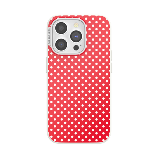 Cherry Red Polka Dot — iPhone 15 Pro MagSafe Case - US 06667