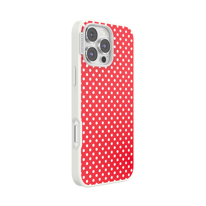 Cherry Red Polka Dot — iPhone 16 Pro Max MagSafe Case - US 57807
