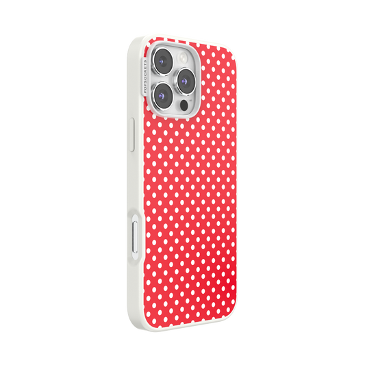 Cherry Red Polka Dot — iPhone 16 Pro Max MagSafe Case - US 57807