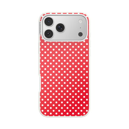 Cherry Red Polka Dot — iPhone 17 Pro Max MagSafe Case - US 53504