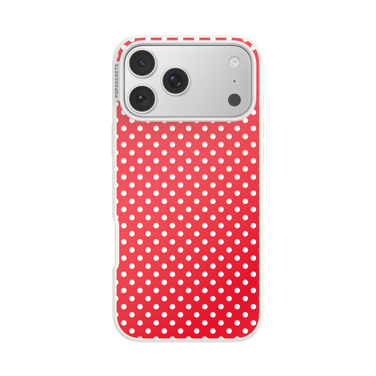 Cherry Red Polka Dot — iPhone 17 Pro Max MagSafe Case - US 83270