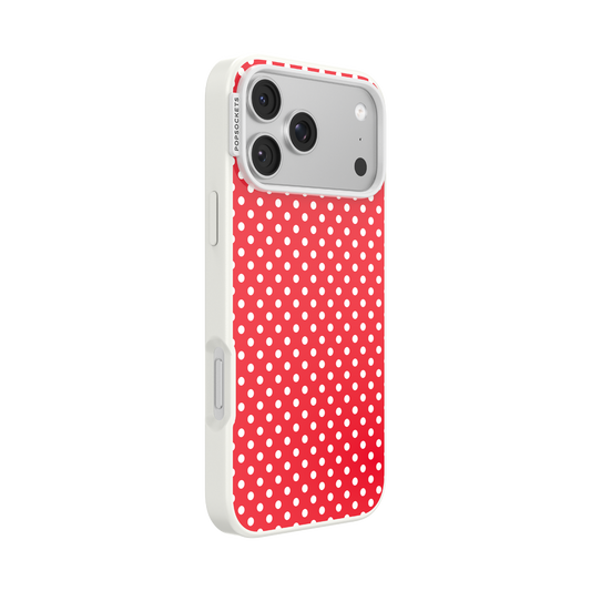Cherry Red Polka Dot — iPhone 17 Pro Max MagSafe Case - US 83270