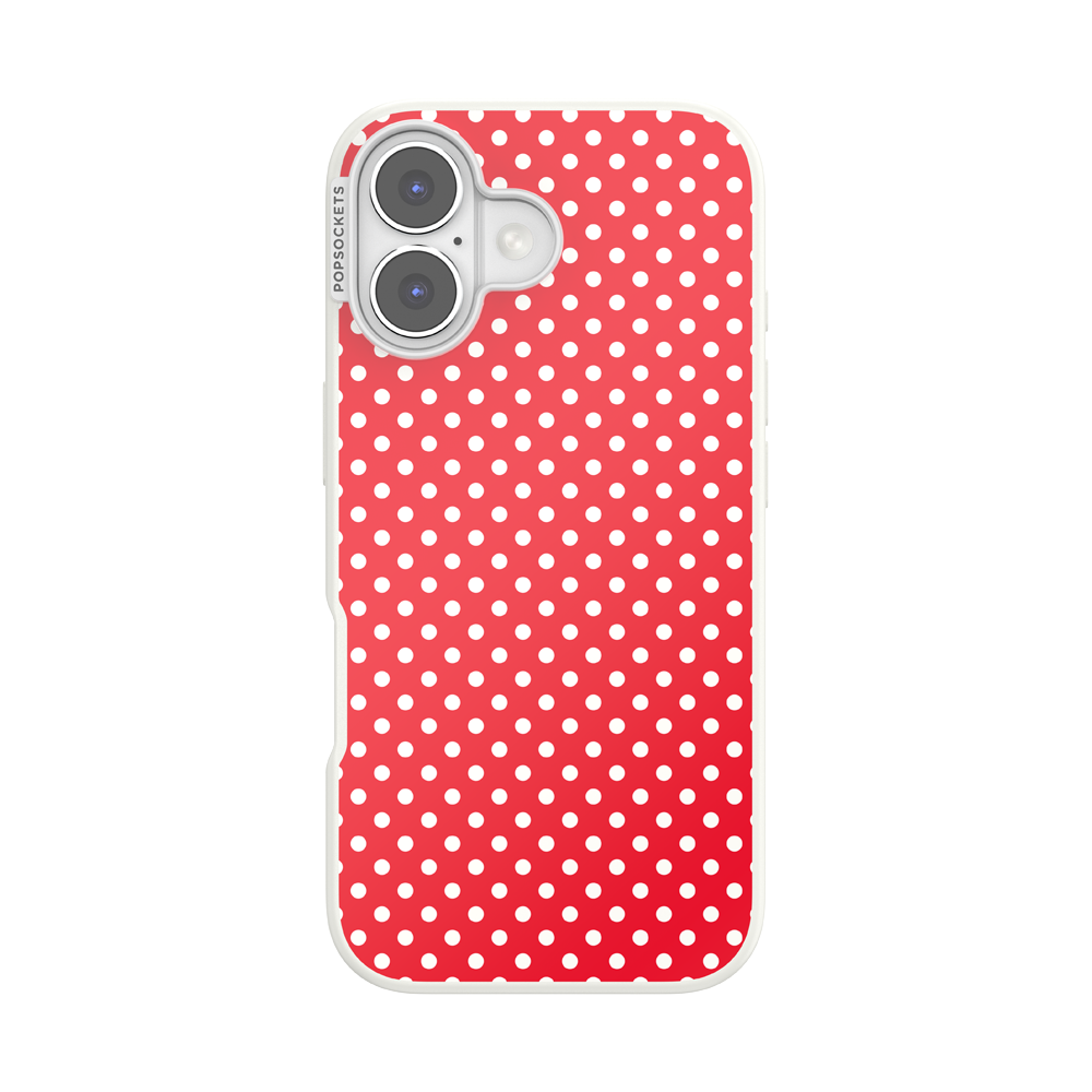 Cherry Red Polka Dot — iPhone 17 MagSafe Case - US 76712