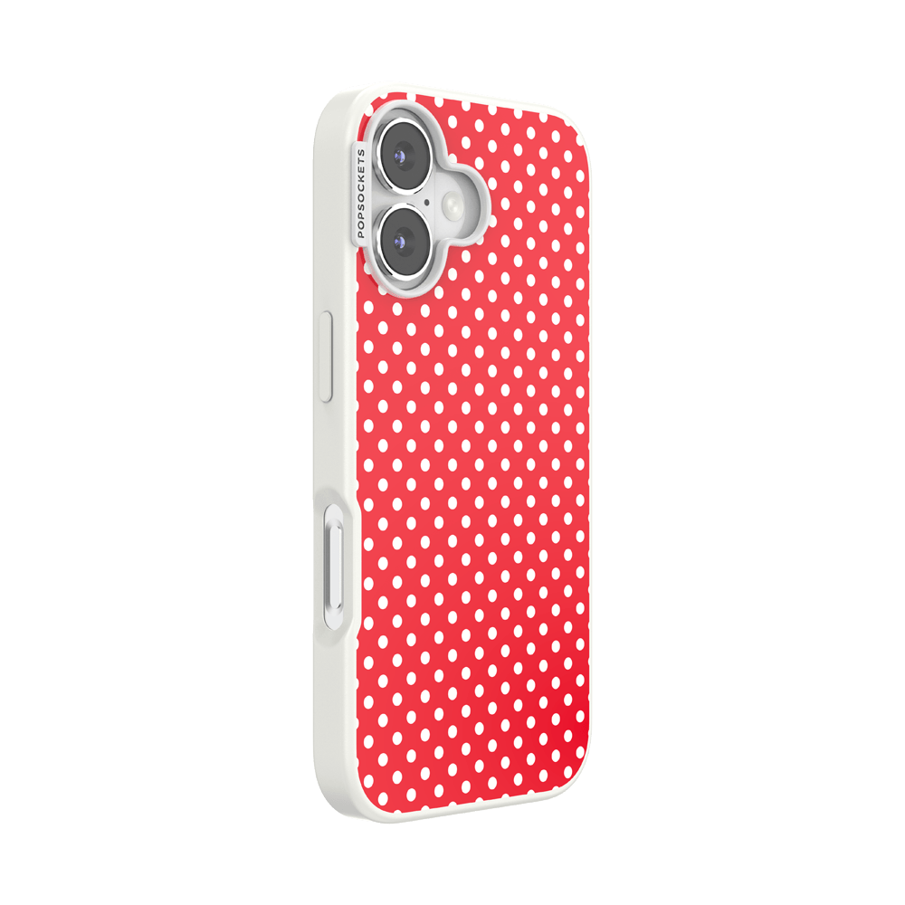 Cherry Red Polka Dot — iPhone 17 MagSafe Case - US 76712