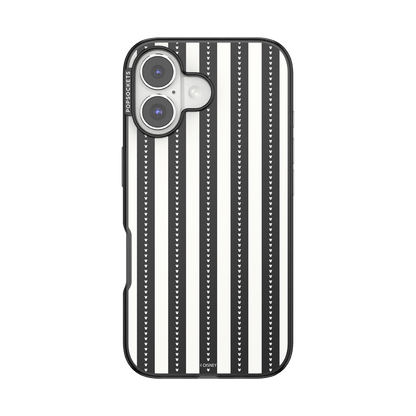 Chic Mickey Stripe — iPhone 16 MagSafe Case - US 37968
