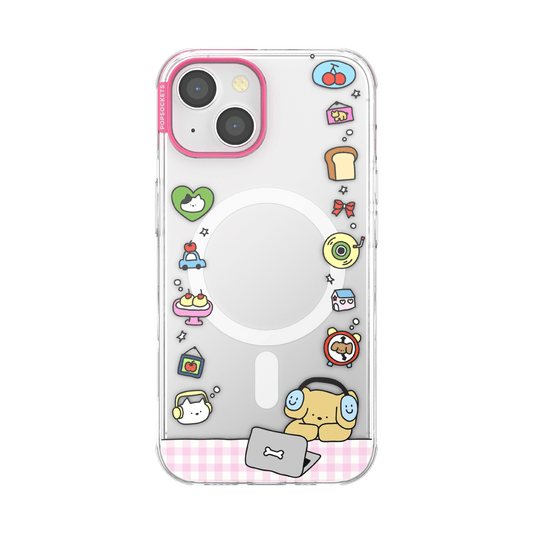 Dog Typing — iPhone 14 MagSafe Case - US 48103