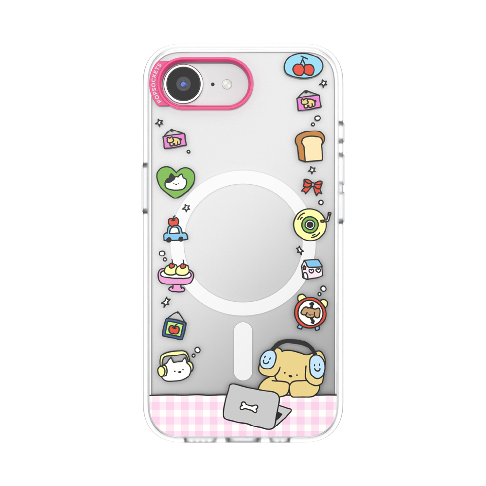 Dog Typing — iPhone 17e/16e MagSafe Case - US 48527