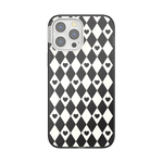 Harlequin Hearts Black — iPhone 13 Pro Max MagSafe Case - US 15088