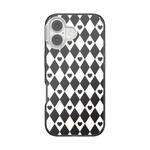 Harlequin Hearts Black — iPhone 17 MagSafe Case - US 26363