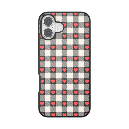 Heartbreaker Gingham — iPhone 16 Plus MagSafe Case - US 65518
