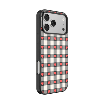Heartbreaker Gingham — iPhone 17 Pro Max MagSafe Case - US 85610