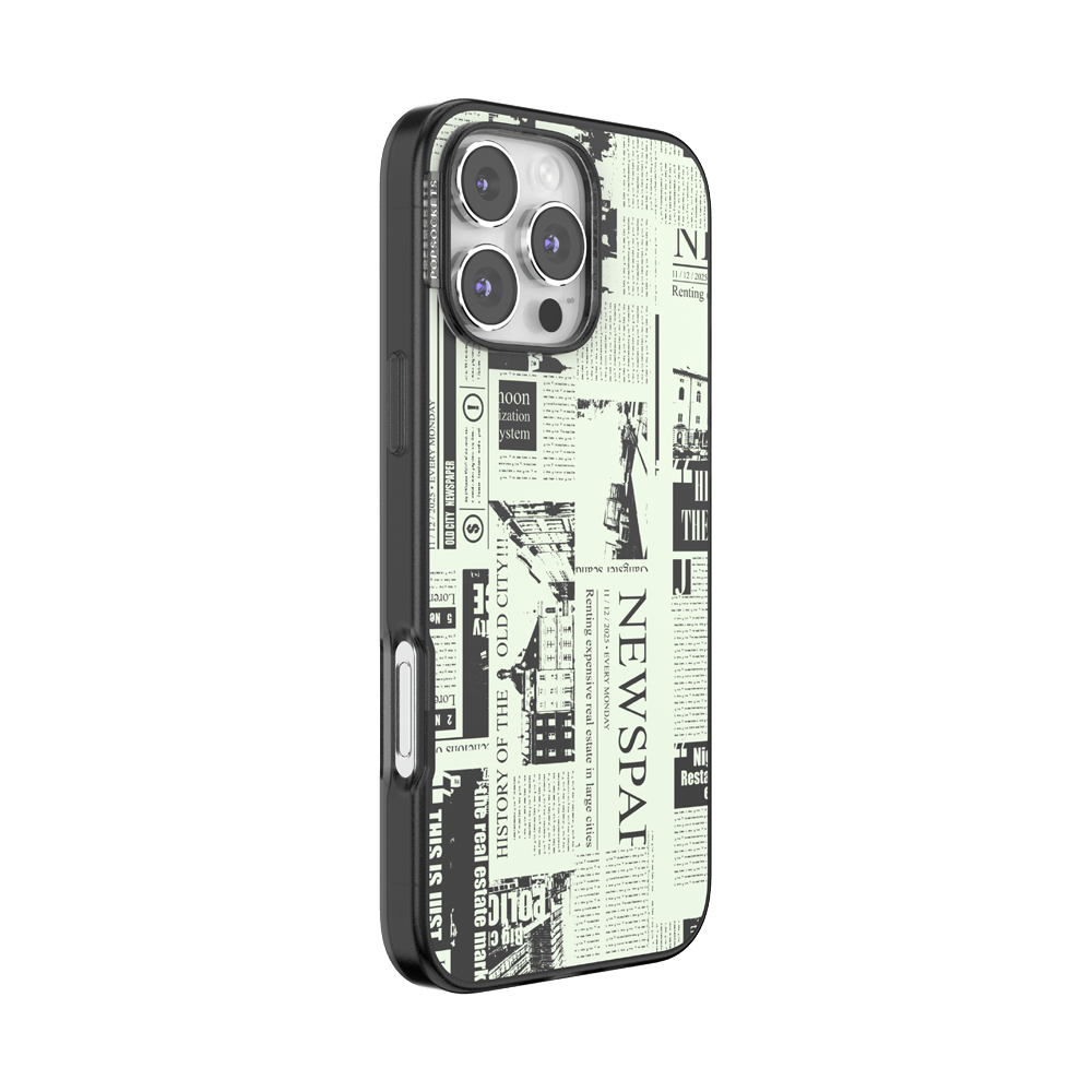 Hot off the Press Black — iPhone 16 Pro Max MagSafe Case - US 68074
