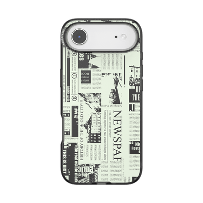 Hot off the Press Black — iPhone Air MagSafe Case - US 31791