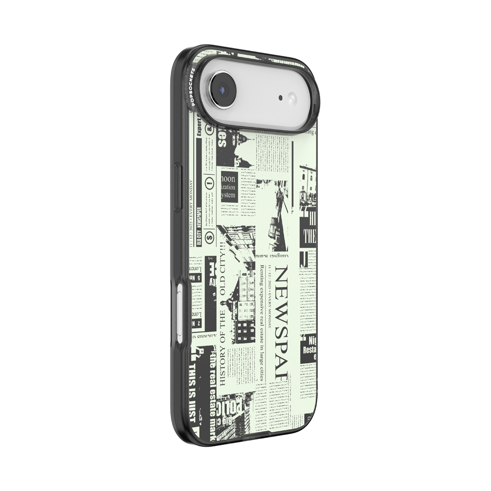 Hot off the Press Black — iPhone Air MagSafe Case - US 31791