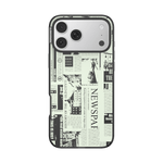 Hot off the Press Black — iPhone 17 Pro Max MagSafe Case - US 54841