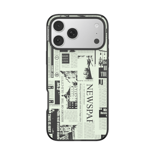 Hot off the Press Black — iPhone 17 Pro Max MagSafe Case - US 66298
