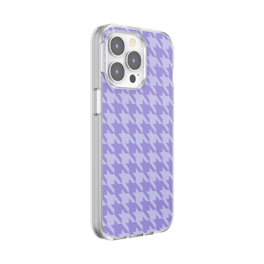 Lilac Houndstooth — iPhone 13 Pro MagSafe Case - US 36809