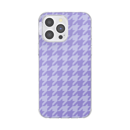 Lilac Houndstooth — iPhone 14 Pro Max MagSafe Case - US 85508