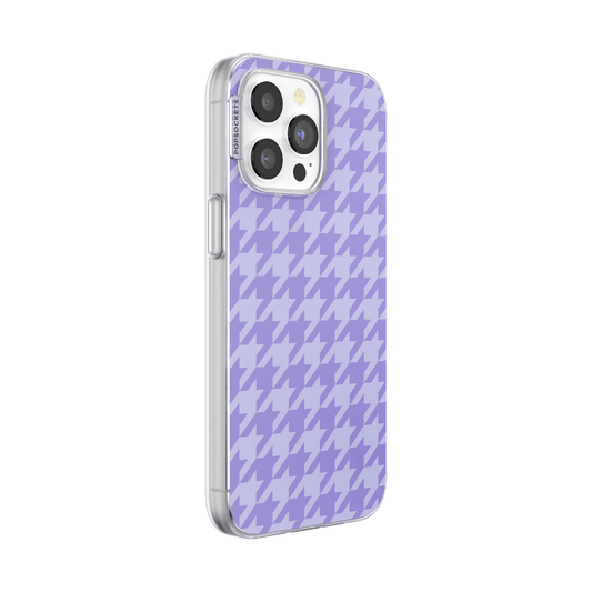 Lilac Houndstooth — iPhone 15 Pro Max MagSafe Case - US 85614