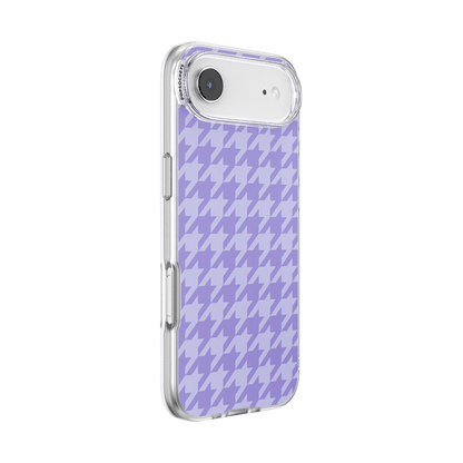 Lilac Houndstooth — iPhone Air MagSafe Case - US 97547