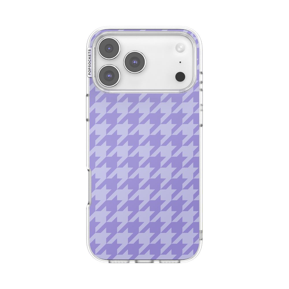 Lilac Houndstooth — iPhone 17 Pro Max MagSafe Case - US 21862
