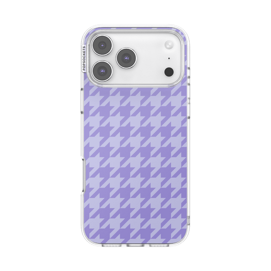 Lilac Houndstooth — iPhone 17 Pro Max MagSafe Case - US 32480