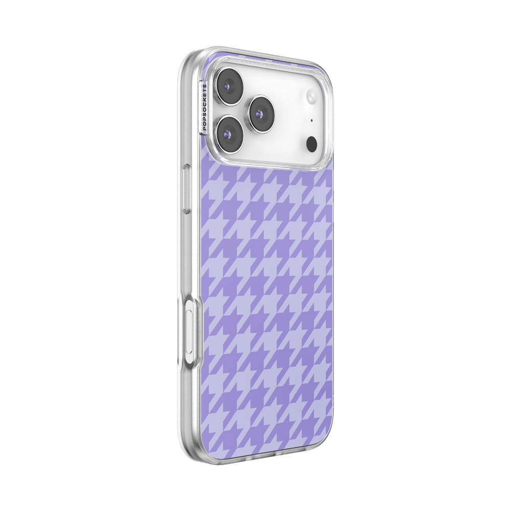 Lilac Houndstooth — iPhone 17 Pro Max MagSafe Case - US 21862