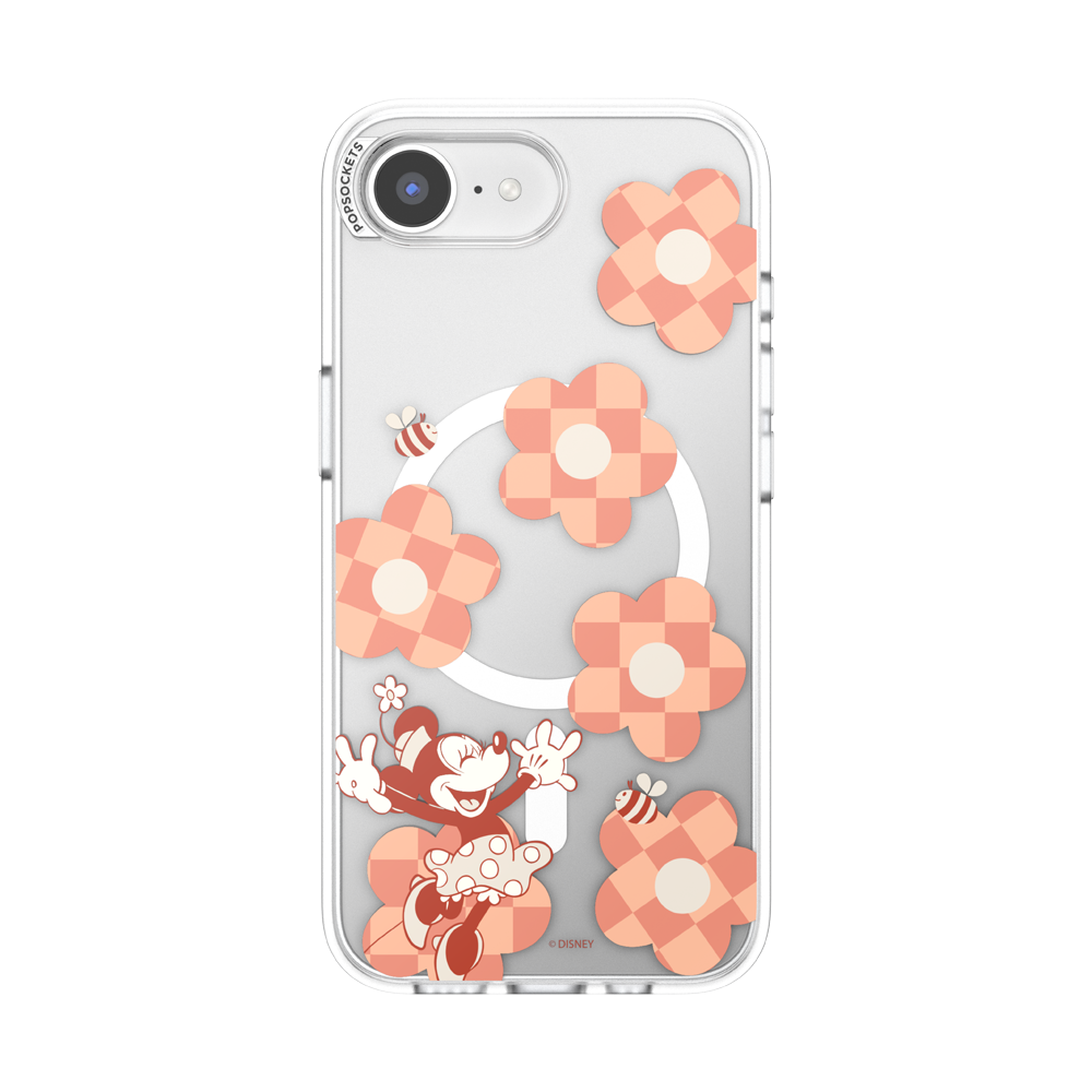 Minnie Checkered Flower  — iPhone 17e/16e MagSafe Case - US 11225