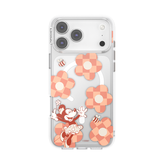Minnie Checkered Flower — iPhone 17 Pro Max MagSafe Case - US 03868