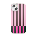 Pop of Pink Stripe — iPhone 14 MagSafe Case - US 61209